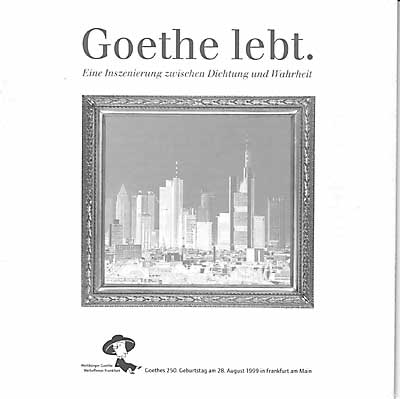 Goethe lebt.
