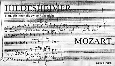 Wolfgang Hildesheimer, Mozart